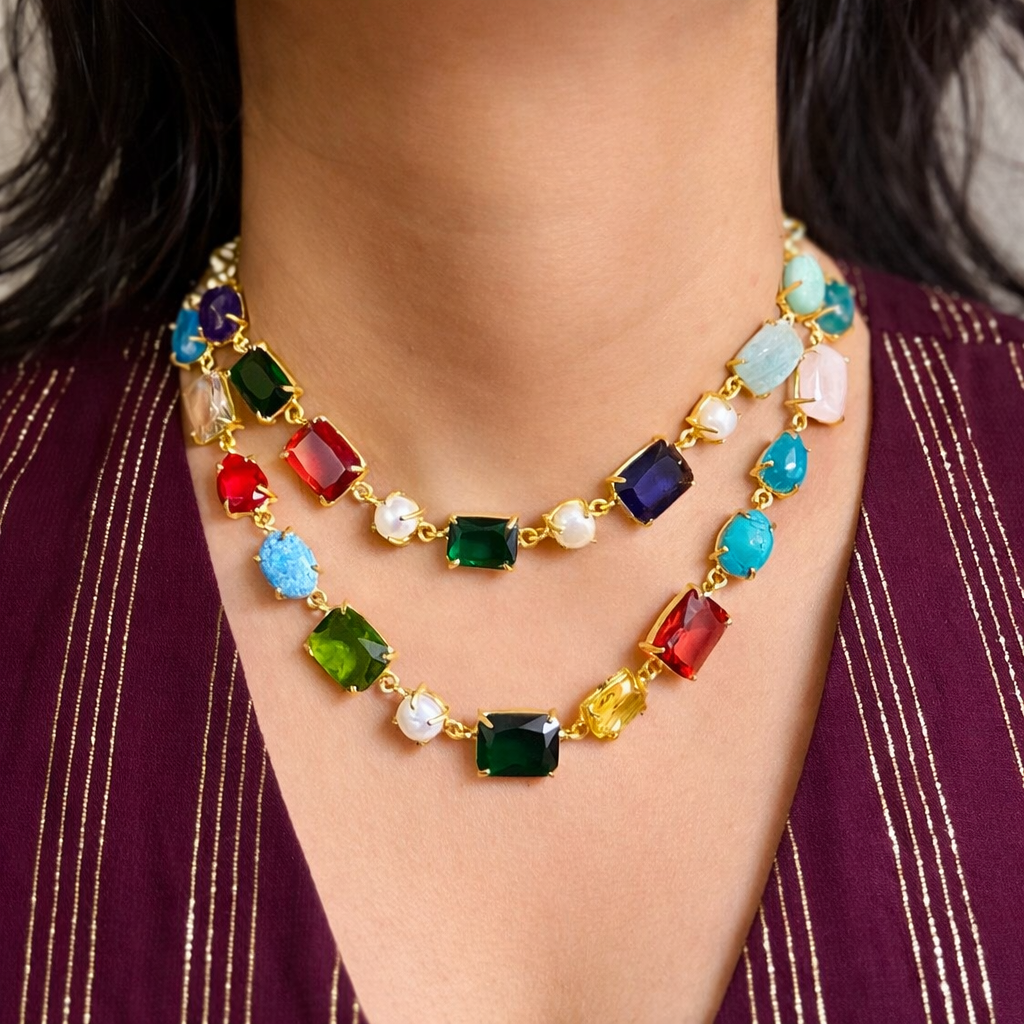 Confetti Stones Necklace
